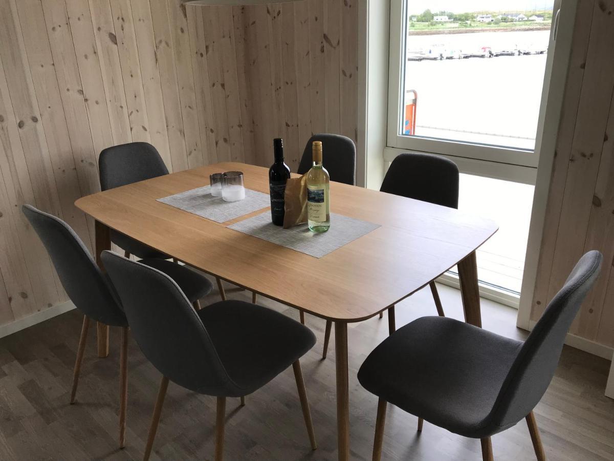 Nappstraumen seafront cabin Leknes Extérieur photo