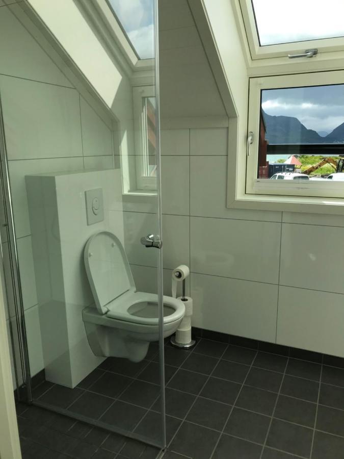 Nappstraumen seafront cabin Leknes Extérieur photo